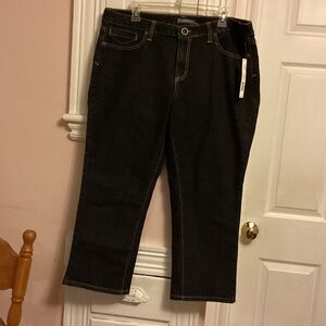 Apt. 9 Women's Straight Leg Black Jeans
